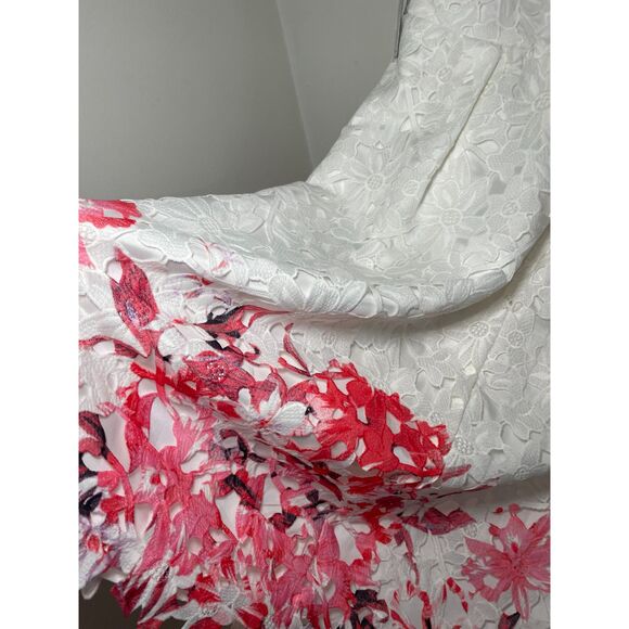 NWT Size 12 Decode 1.8 Floral Lace Watercolor Dress Wedding‎ Dance - Picture 5 of 8